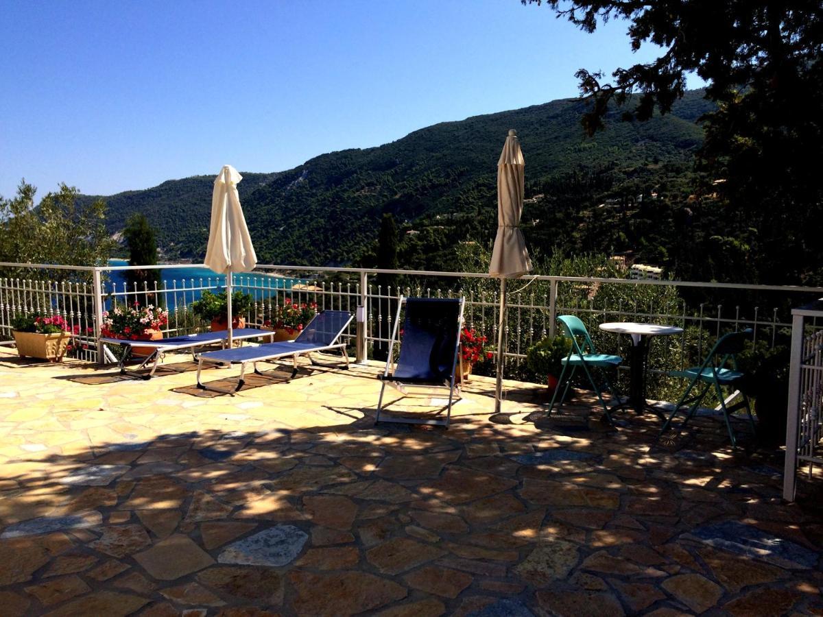 Deep Blue Villa Áyios Nikítas Buitenkant foto