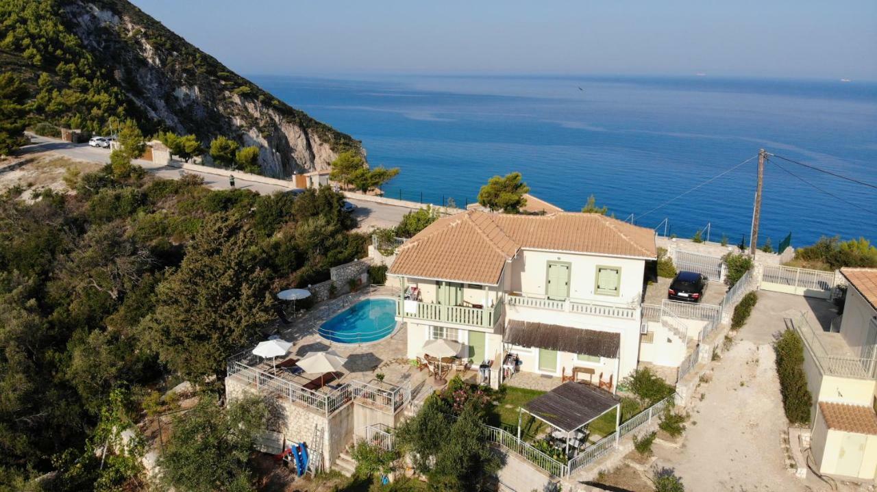 Deep Blue Villa Áyios Nikítas Buitenkant foto