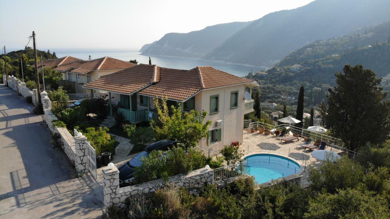 Deep Blue Villa Áyios Nikítas Buitenkant foto